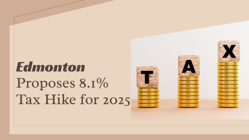 Edmonton Proposes 8.1% Tax Hike for 2025