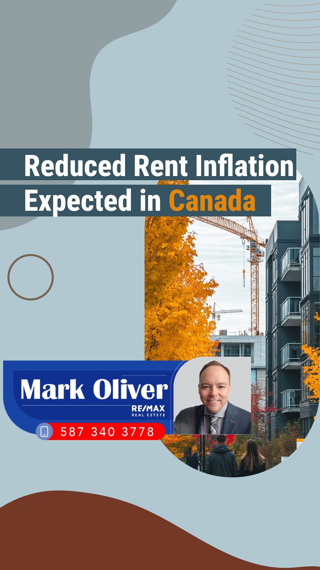 Reduced Rent Inflation Expected in Canada