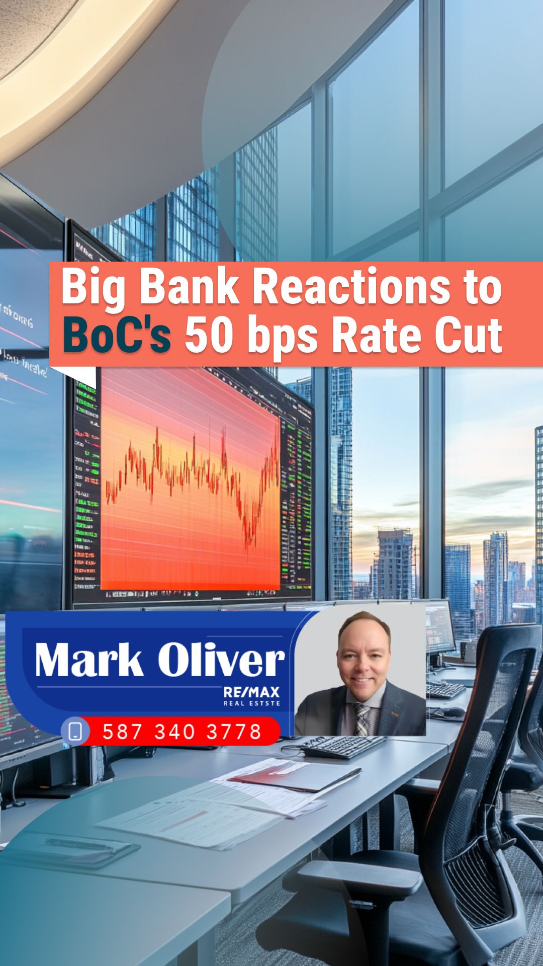 Big Bank Reactions to Bank of Canada’s 50 Bps Rate Cut