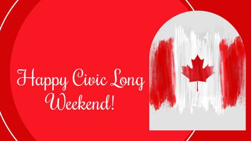 Happy Long Weekend!